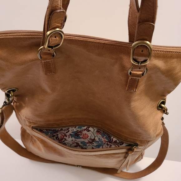 Helen Welsh Handbag Tan Leather Tote - Picture 3 of 6